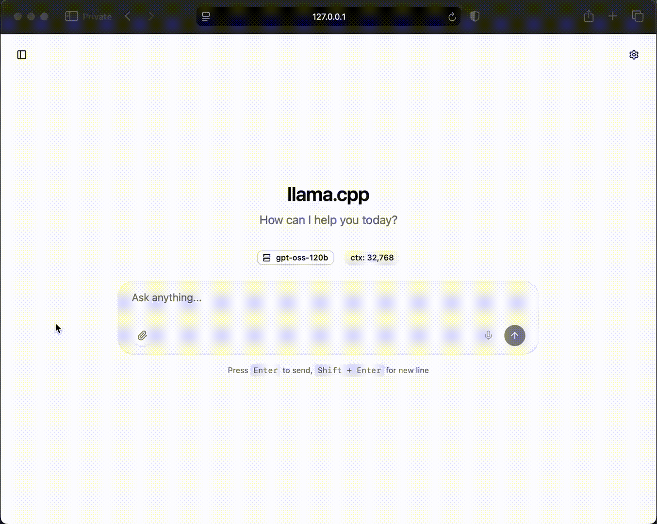 Как работает llama.cpp webUI