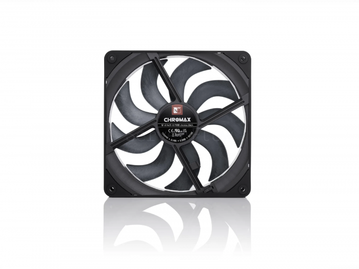 Корпусный вентилятор Noctua NF-A14x25 G2 PWM chromax.black 140mm