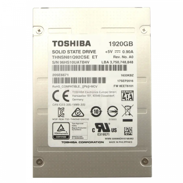 SSD-накопитель Toshiba HK4r 1.92T SATA