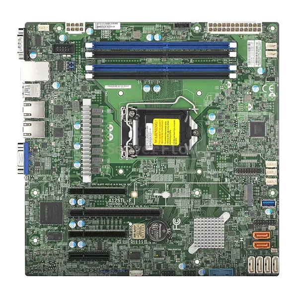 Материнская плата X12STL-F (1x LGA1200, Intel® Xeon® E-2300, MATX)