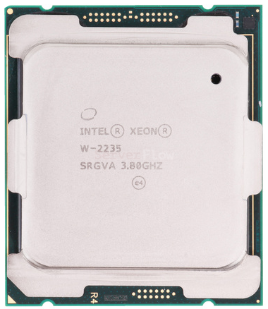 Процессор Intel Xeon W-2235 (6c/12t, 3.8GHz-4.6GHz, 130W)