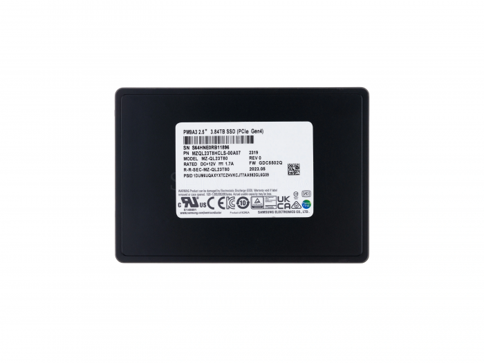 SSD-накопитель Samsung PM9A3 3.84TB 2.5" U.2 [MZQL23T8HCLS-00A07]