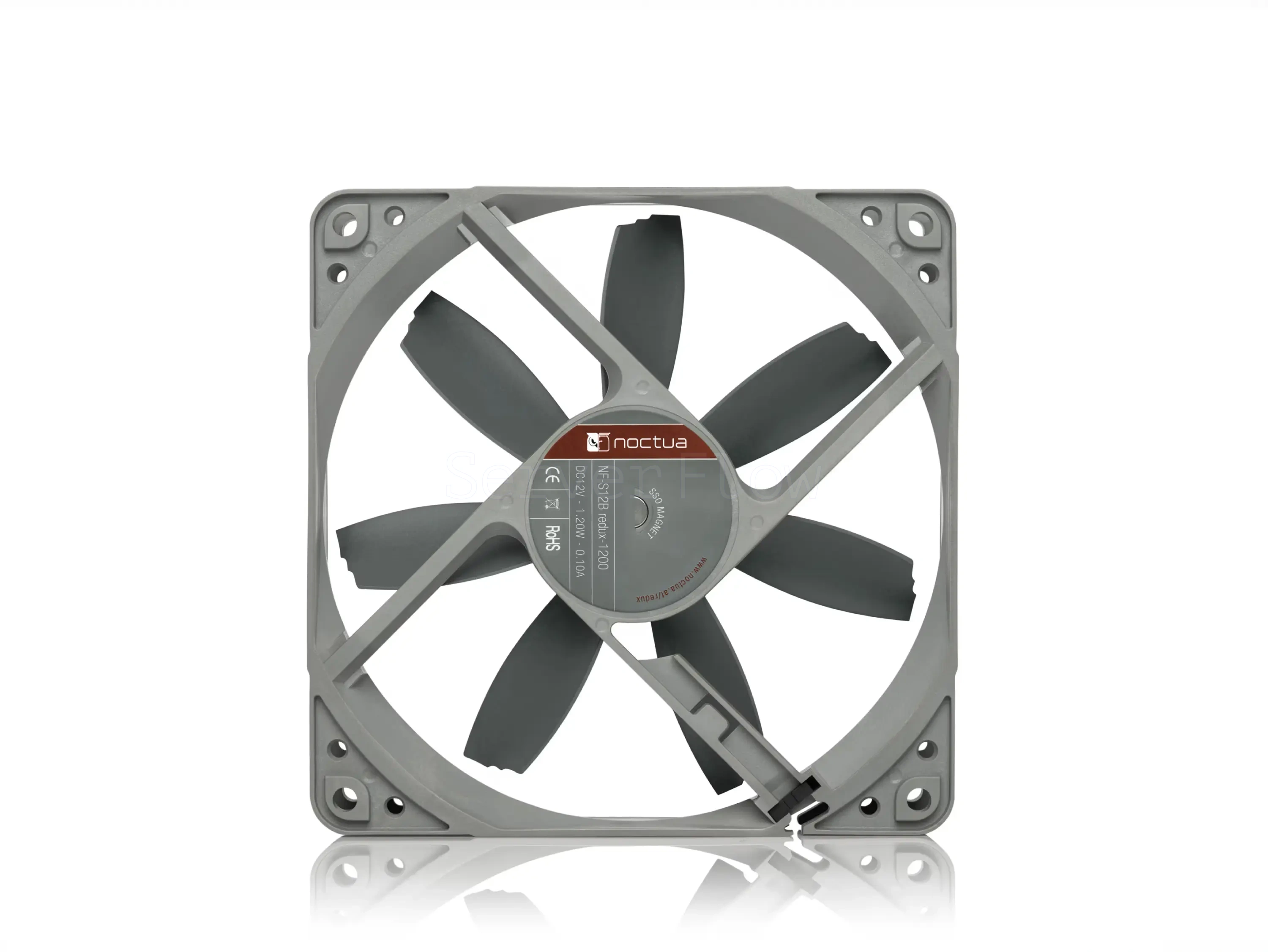 Корпусный вентилятор Noctua NF-S12B redux-1200 120mm