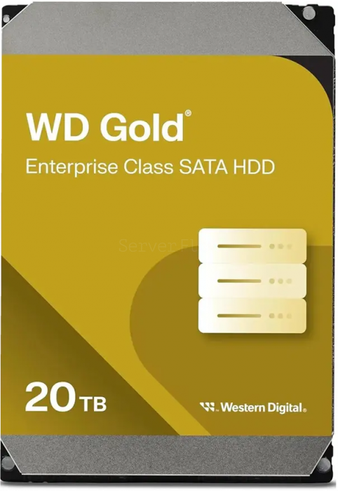 Жесткий диск WD Gold Enterprise 20TB 3.5" SATA 6GB/s [WD203KRYZ]