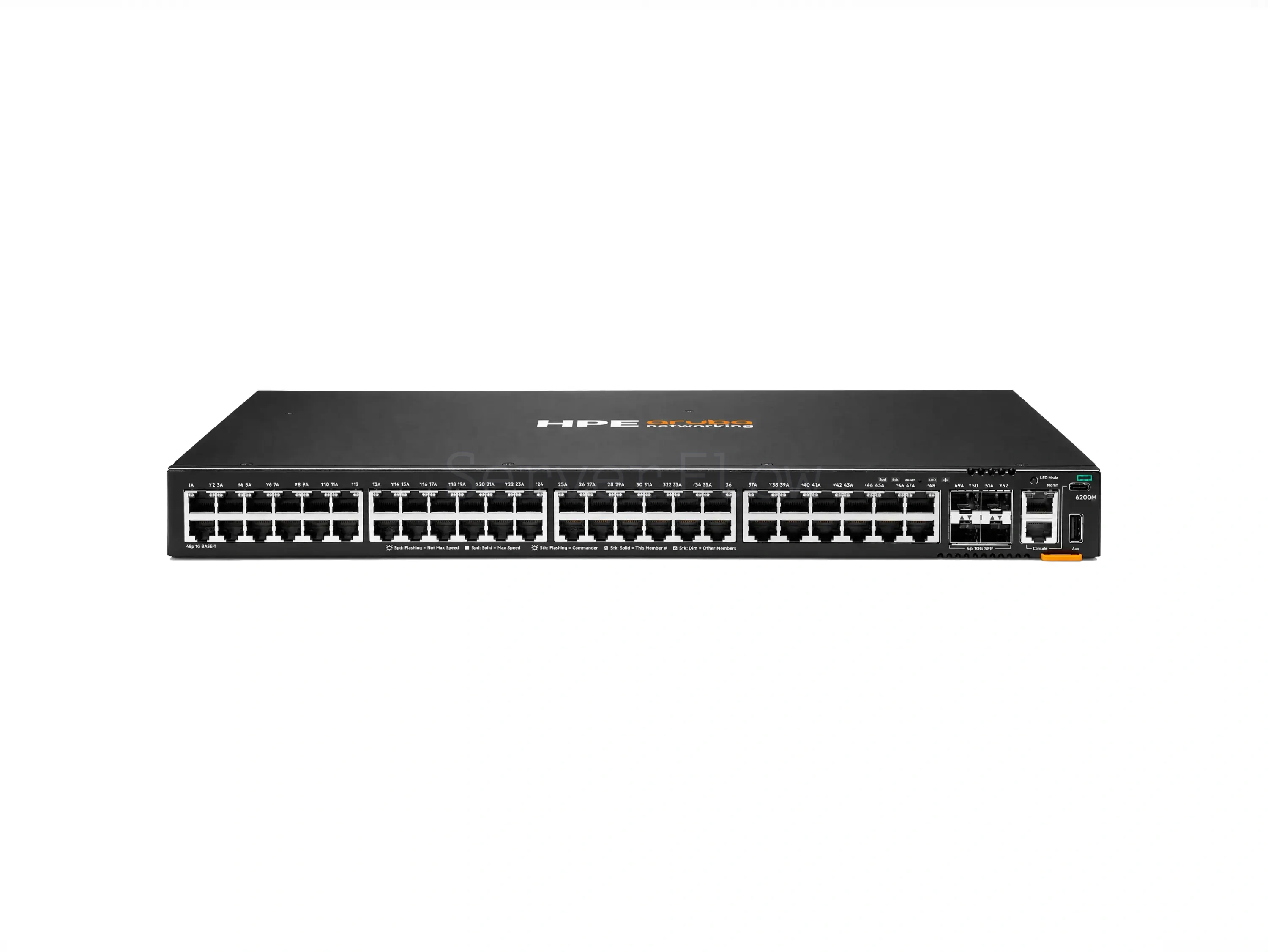 Коммутатор HPE Aruba CX 6200M 48G 4SFP+ (48x RJ-45 1 Гбит/с, 4x SFP+ 10 Гбит/с) [R8Q69A]