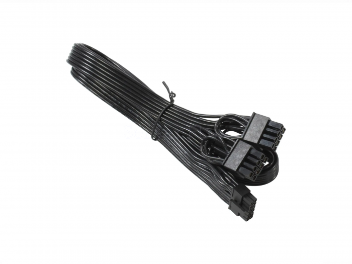 Кабель для подключения CPU 8-PIN - 12VHPWR, 0.3м (300W)