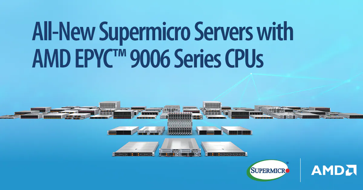 Supermicro анонсировала серверы H15 нового поколения на базе AMD EPYC 9006 Venice