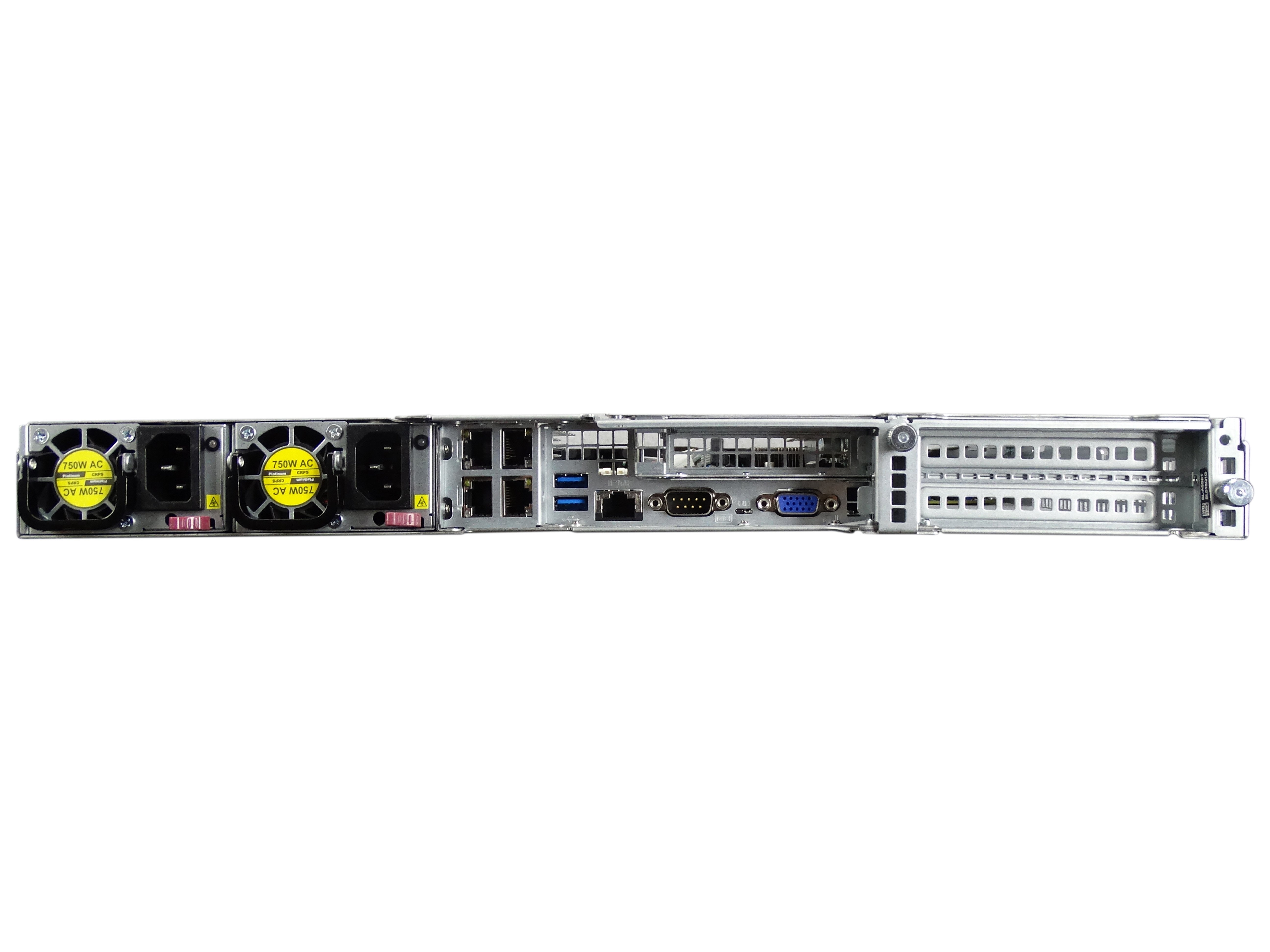 Supermicro SuperServer 6018U-TR4+ 1U 4LFF (X10DRU-i+, SAS/SATA 12GBe, 2x 750W, 24DIMM, 2CPU)