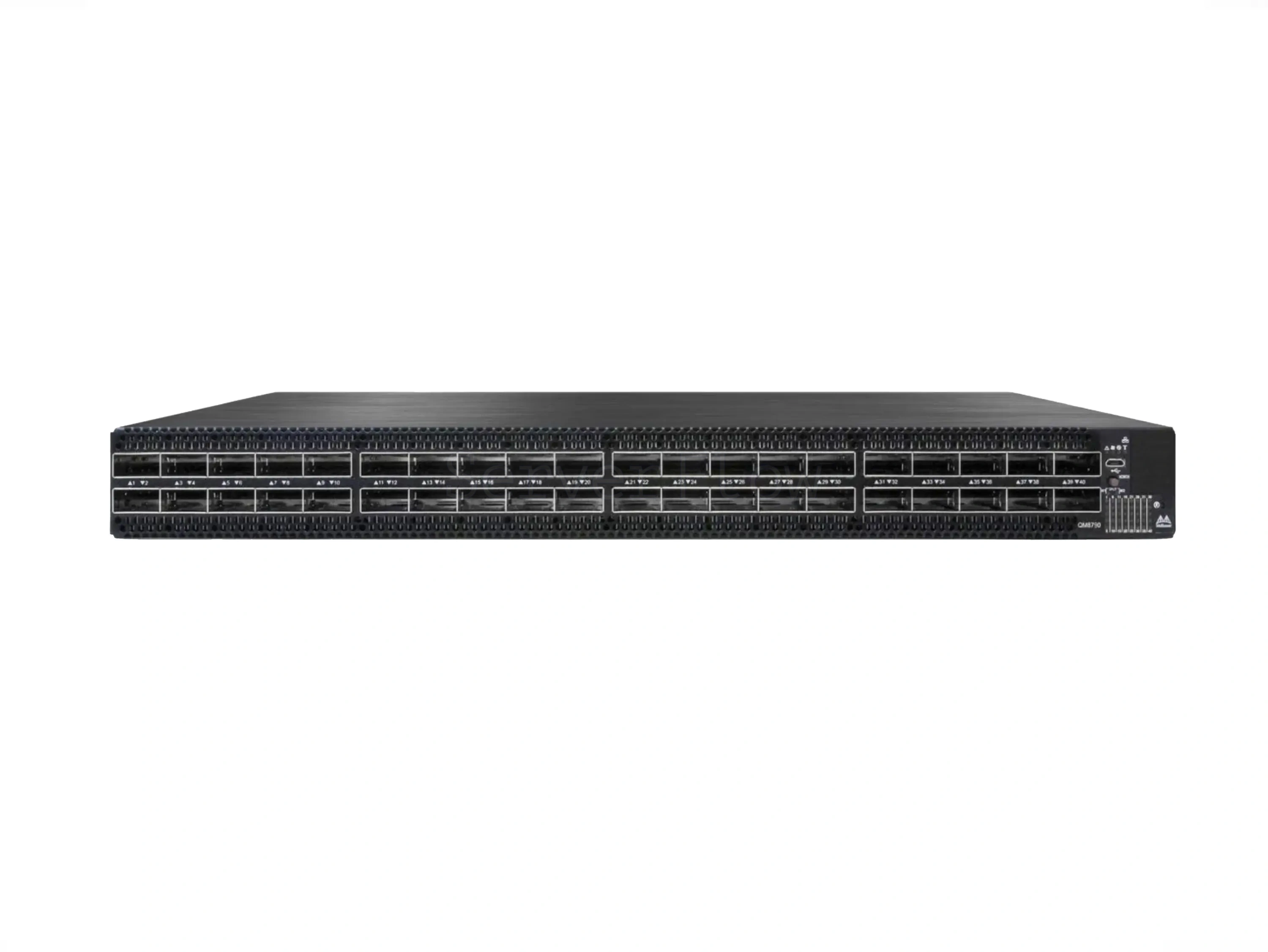 Коммутатор Mellanox QM8790 (40x QSFP56 200 Гбит/с) [MQM8790-HS2R]