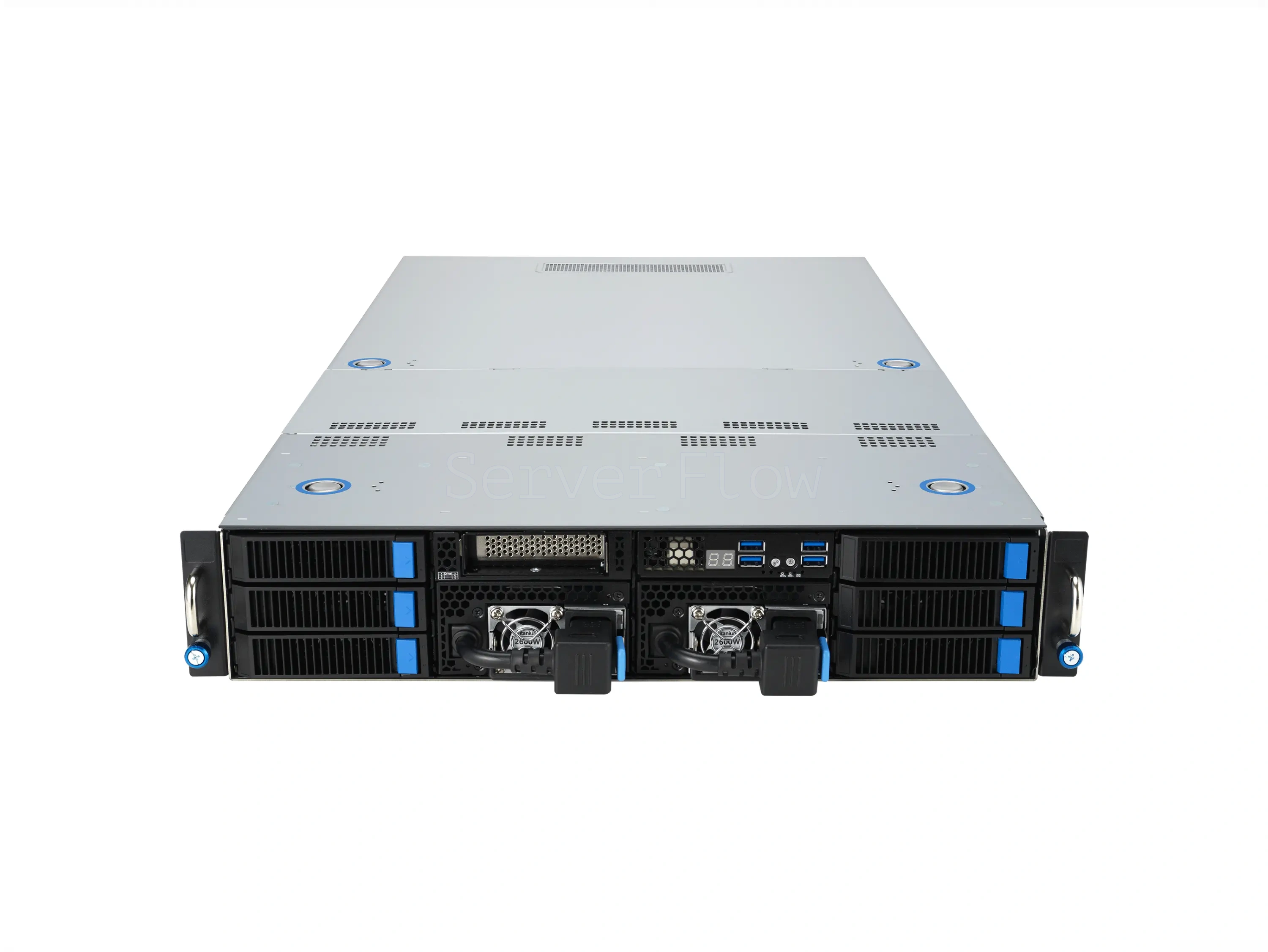 Серверная платформа ASUS ESC4000A-E12 SKU1 2U 6LFF (6x U.2, 2x 2600W, SP5)