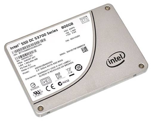 SSD диск Intel (HP) S3700 800Gb 2.5" 6gb/s 10 DWPD (SSDSC2BA800G301)