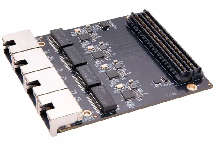 Карта FMC ALINX FL2121 (4x RJ45)
