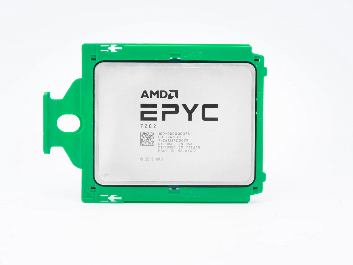 Процессор AMD EPYC 7282 (16c/32t, 2.8GHz-3.2GHz, 120W)