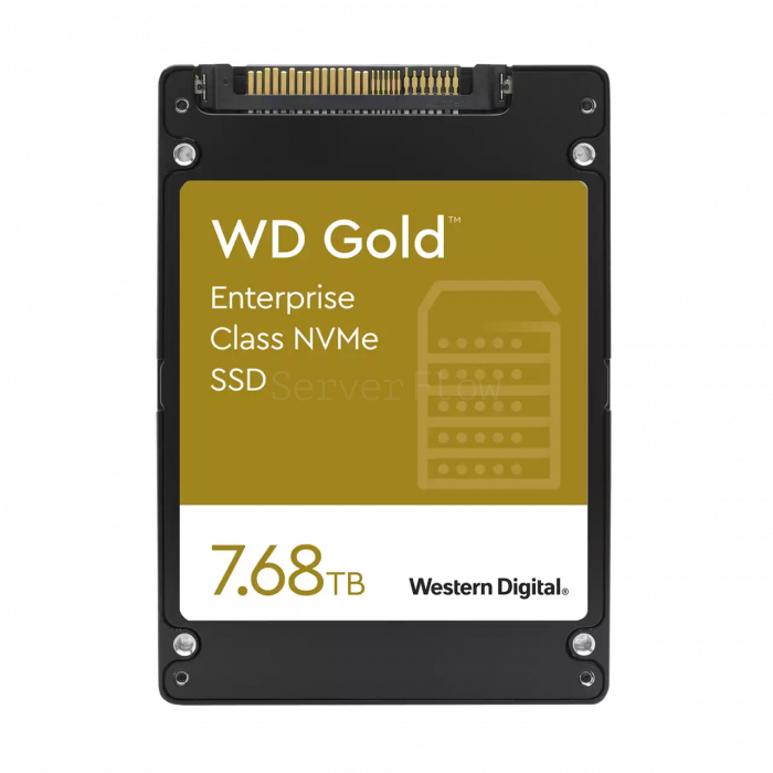 SSD-накопитель WD Gold Enterprice 7.68TB 2.5" U.2 [WDS768T1D0D-01AJB0]