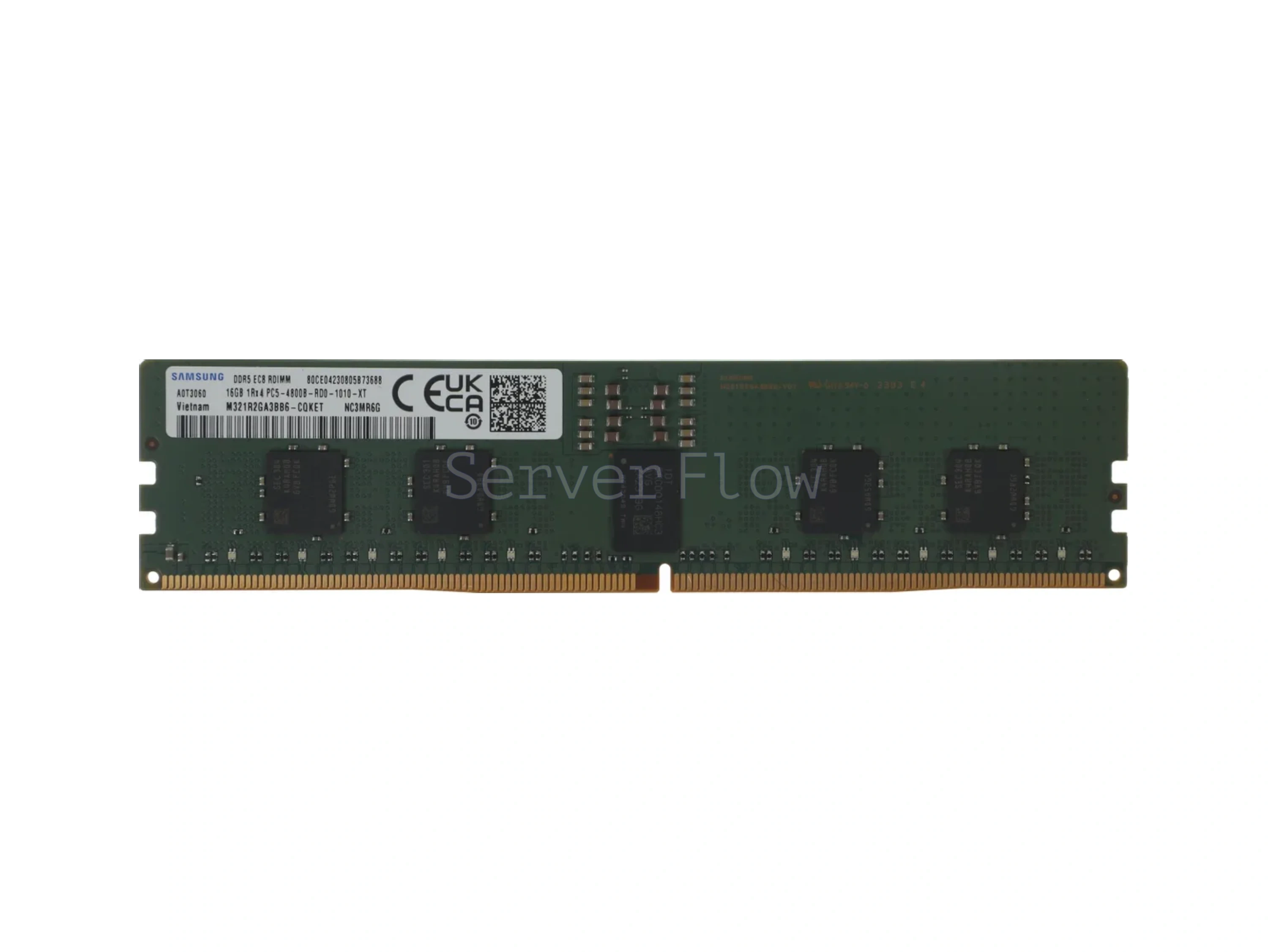 Оперативная память 16GB DDR4 ECC REG Samsung 4800Mhz 1Rx4 [M321R2GA3BB6-CQK]
