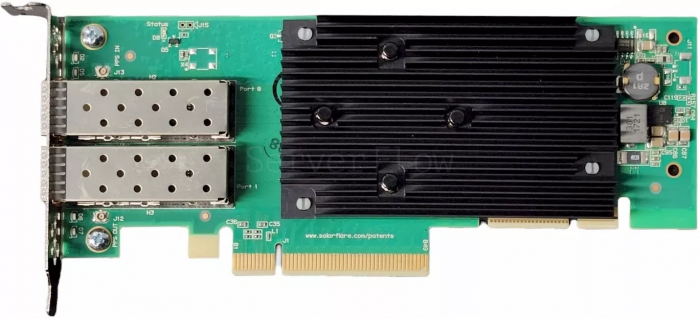 Сетевая карта Solarflare X2522-10G-PLUS (2x SFP28 10GBE)
