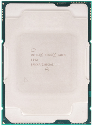 Процессор Intel Xeon Gold 6342 (24c/48t, 2.8GHz-3.5GHz, 230W)