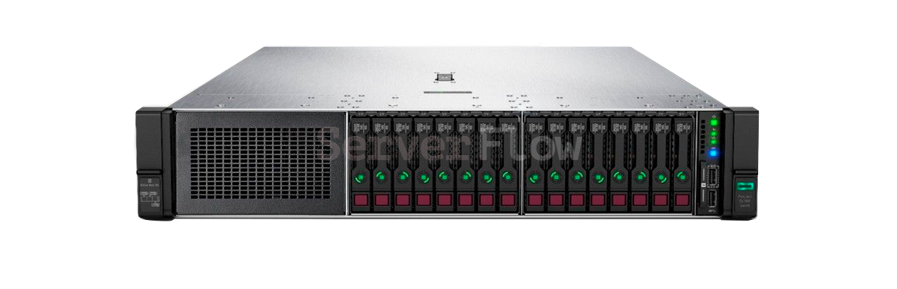 HP DL380G10 2U 16SFF (8x SAS/SATA + 8x NVMe, 2x 800W, 24DIMM, 2CPU) 