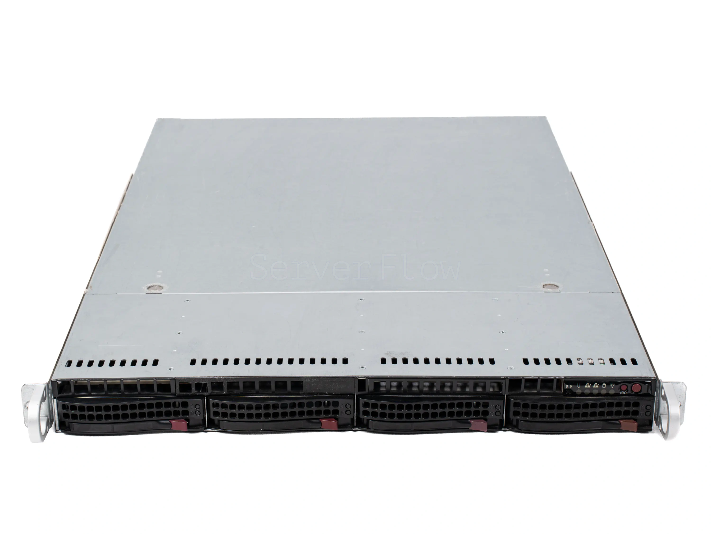 Серверный корпус Supermicro CSE-815 (1U, 4LFF, 1x БП 600W) [SC815TQ-600WB]