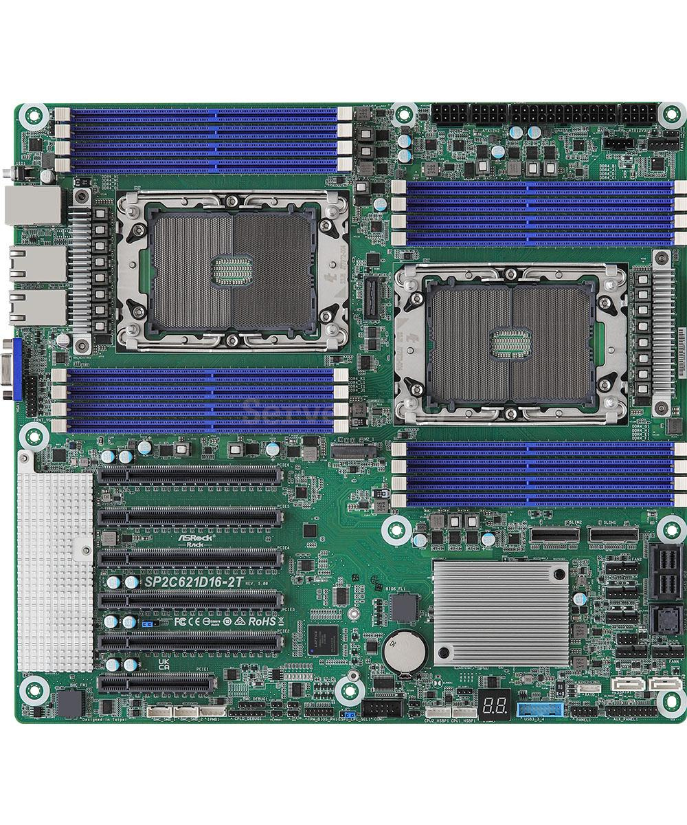 Материнская плата ASRock SP2C621D16-2T/X550