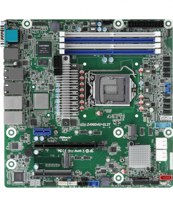 Материнская плата ASRock Z490D4U-2L2T