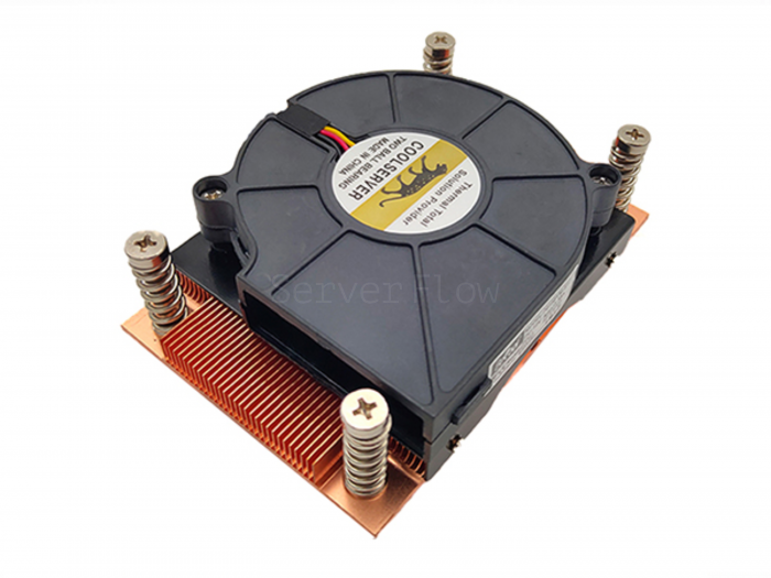 Кулер COOLSERVER CS-AM4-1UP31 (1U, Active, AM4, 95W)