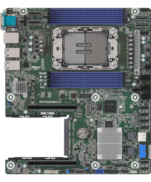 Материнская плата ASRock SPC741D8QM3-2T/X550