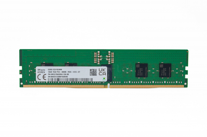 Оперативная память 16GB DDR5 ECC REG SK Hynix 4800Mhz 1Rx8 [HMCG78MEBRA]