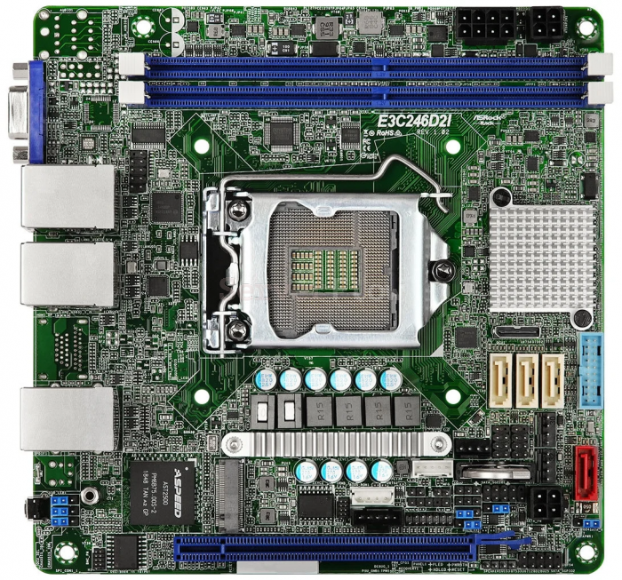 Материнская плата ASRock E3C246D2I