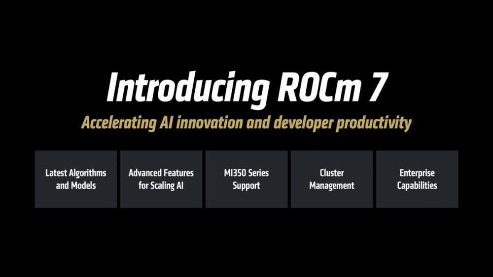 AMD представила ROCm v7