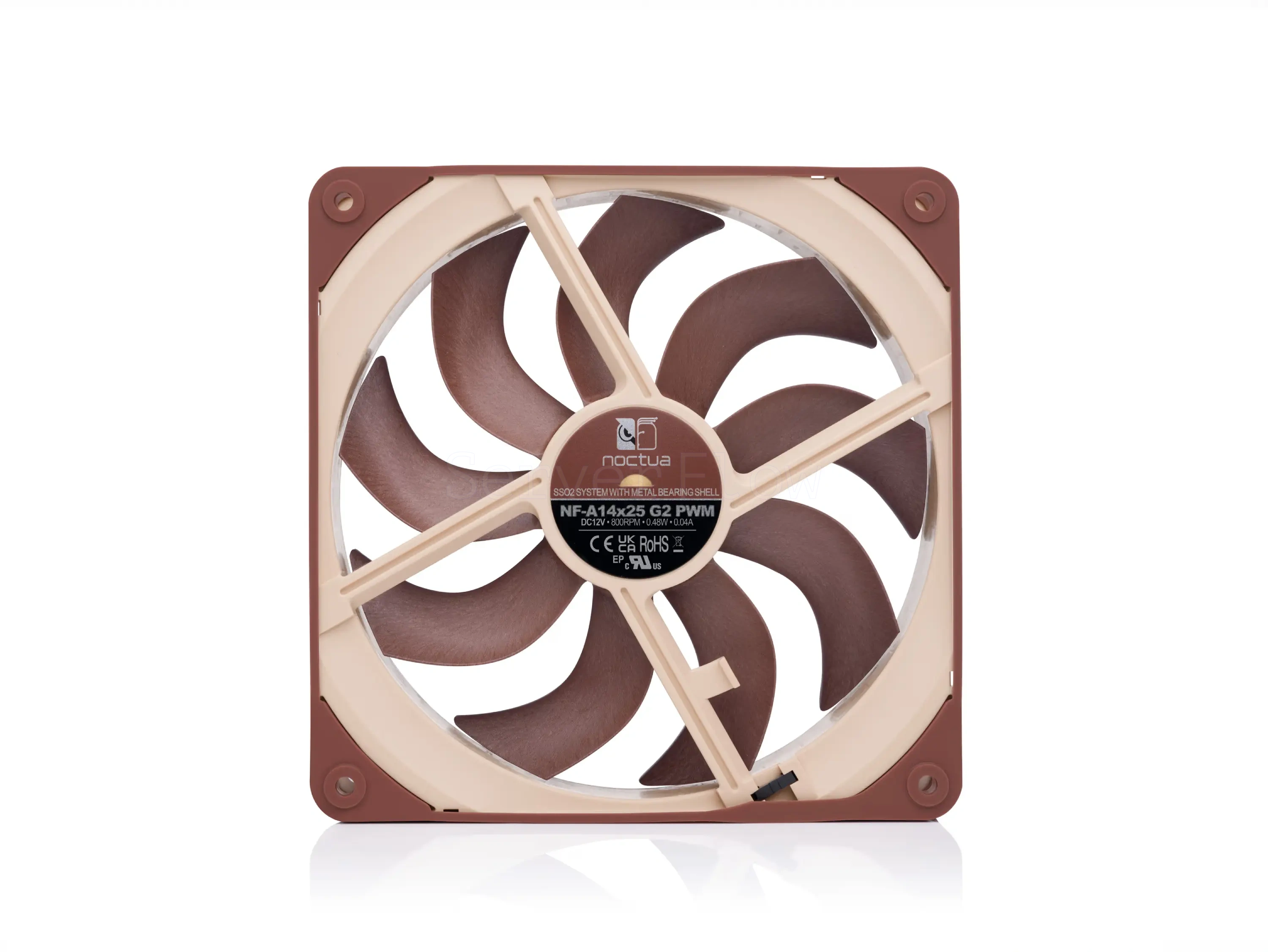 Комплект вентиляторов Noctua NF-A14x25 G2 PWM Sx2-PP 140mm