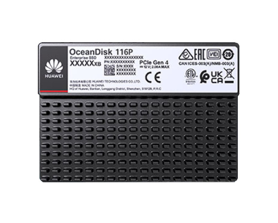 SSD-накопитель Huawei OceanDisk 116P 15.36TB 2.5" U.2 (PCIe 4.0)