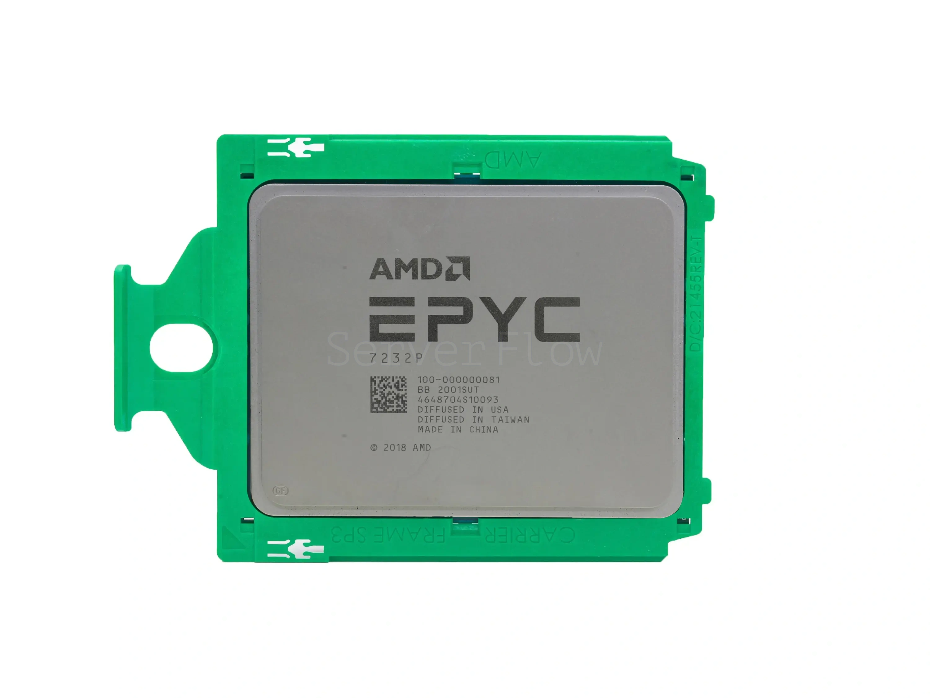 Процессор AMD EPYC 7232P (8c/16t, 3.1GHz-3.2GHz, 120W)