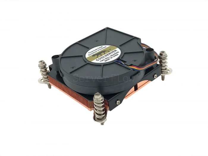 Кулер COOLSERVER CS-115X-1U3CC (1U, Active, LGA115X, 85W)