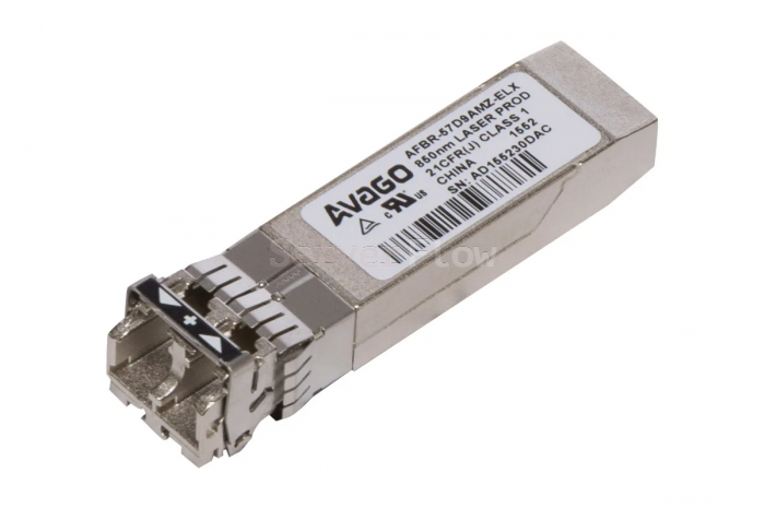 Модуль Emulex(Avago) AFBR-57D9AMZ-ELX(8GFC, SFP+, 850-nm, 300m, Fibre Channel)