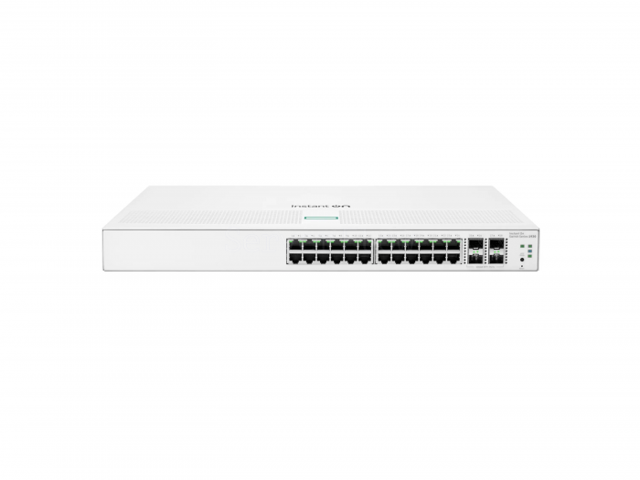 Коммутатор HPE Networking Instant On 1930 24G (24x RJ-45 1 Гбит/с, 4x SFP/SFP+ 10 Гбит/с) [JL682A]