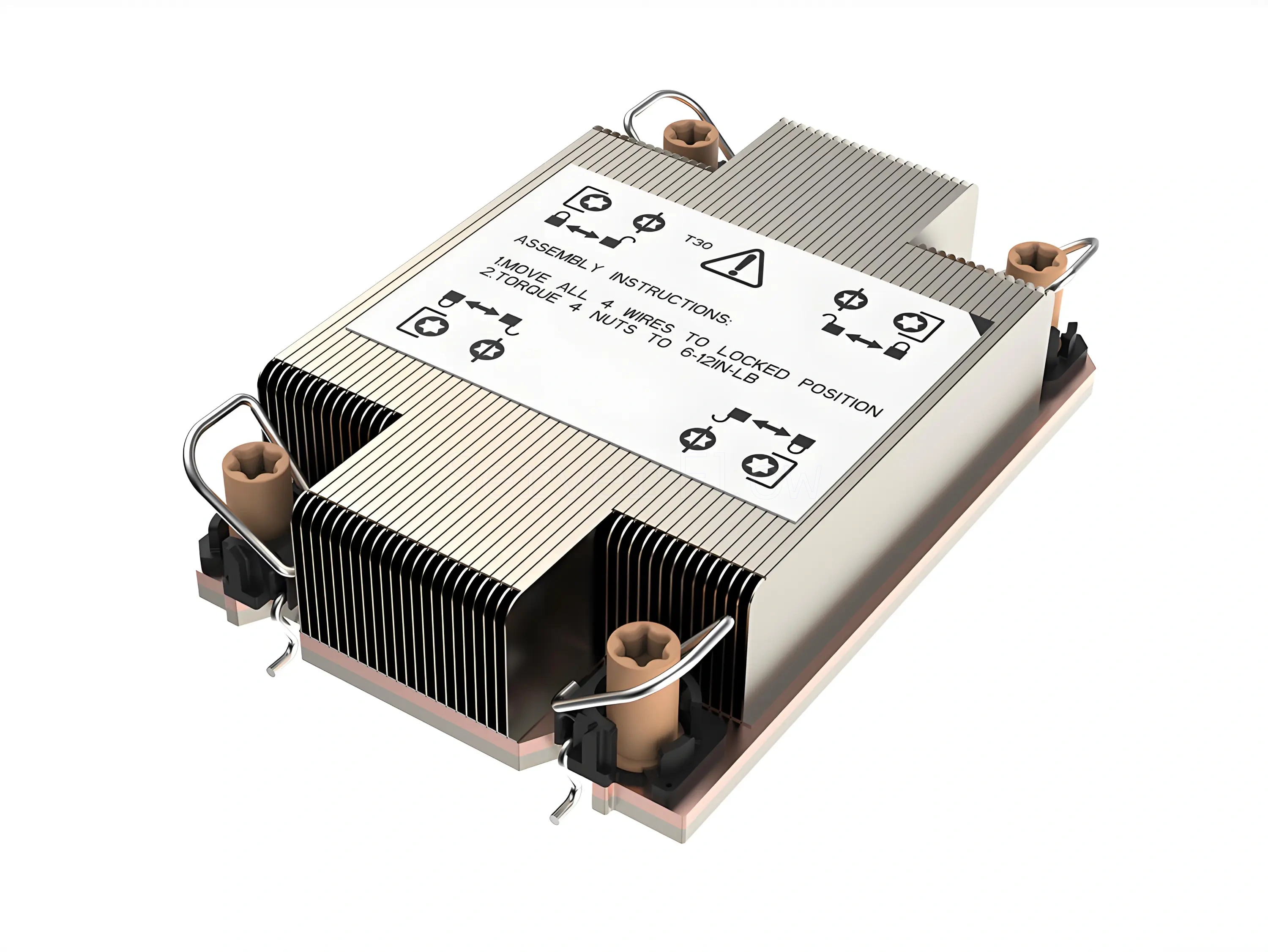 Радиатор COOLSERVER CS-4189-1UV71-P (1U, Passive, LGA4189, 180W)