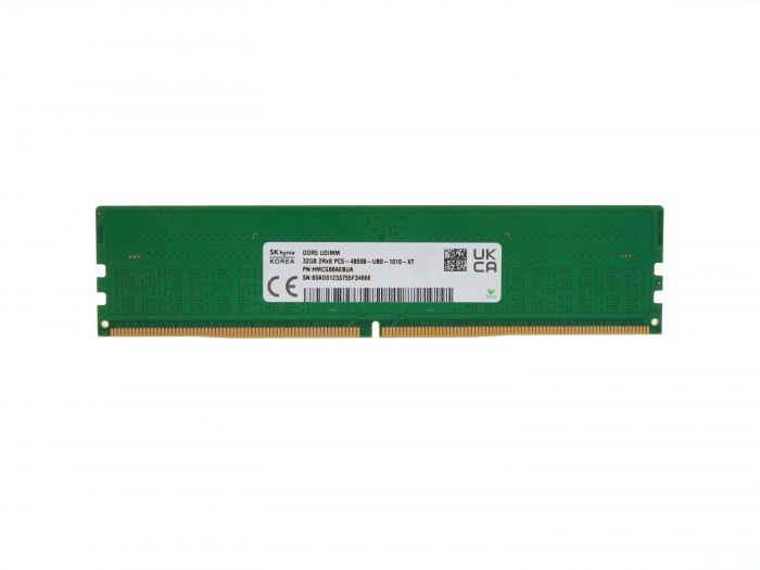 Оперативная память 32GB DDR5 UDIMM SK Hynix 4800Mhz 2Rx8 [HMCG88AEBUA]