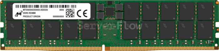 Оперативная память Micron DDR5 EC8 RDIMM 96GB 5600Mhz 2RX4