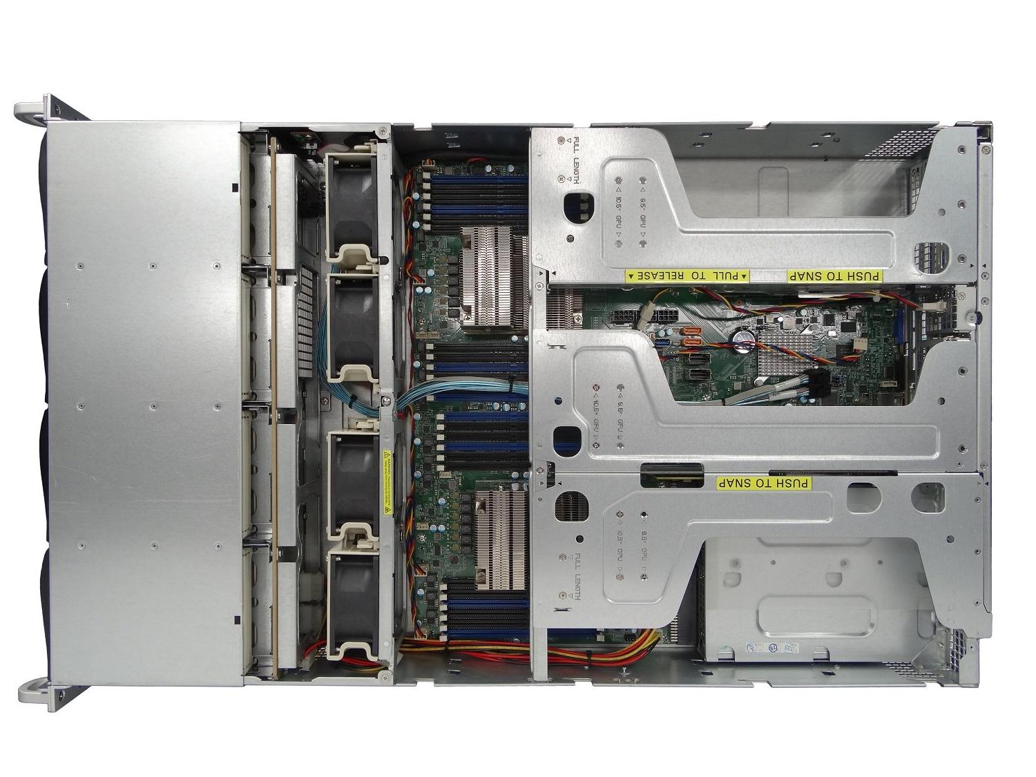 Supermicro SuperServer 6028U-TR4+ 2U 12LFF (SAS/SATA 12GBe, 2x 750W, 24DIMM, 2CPU)