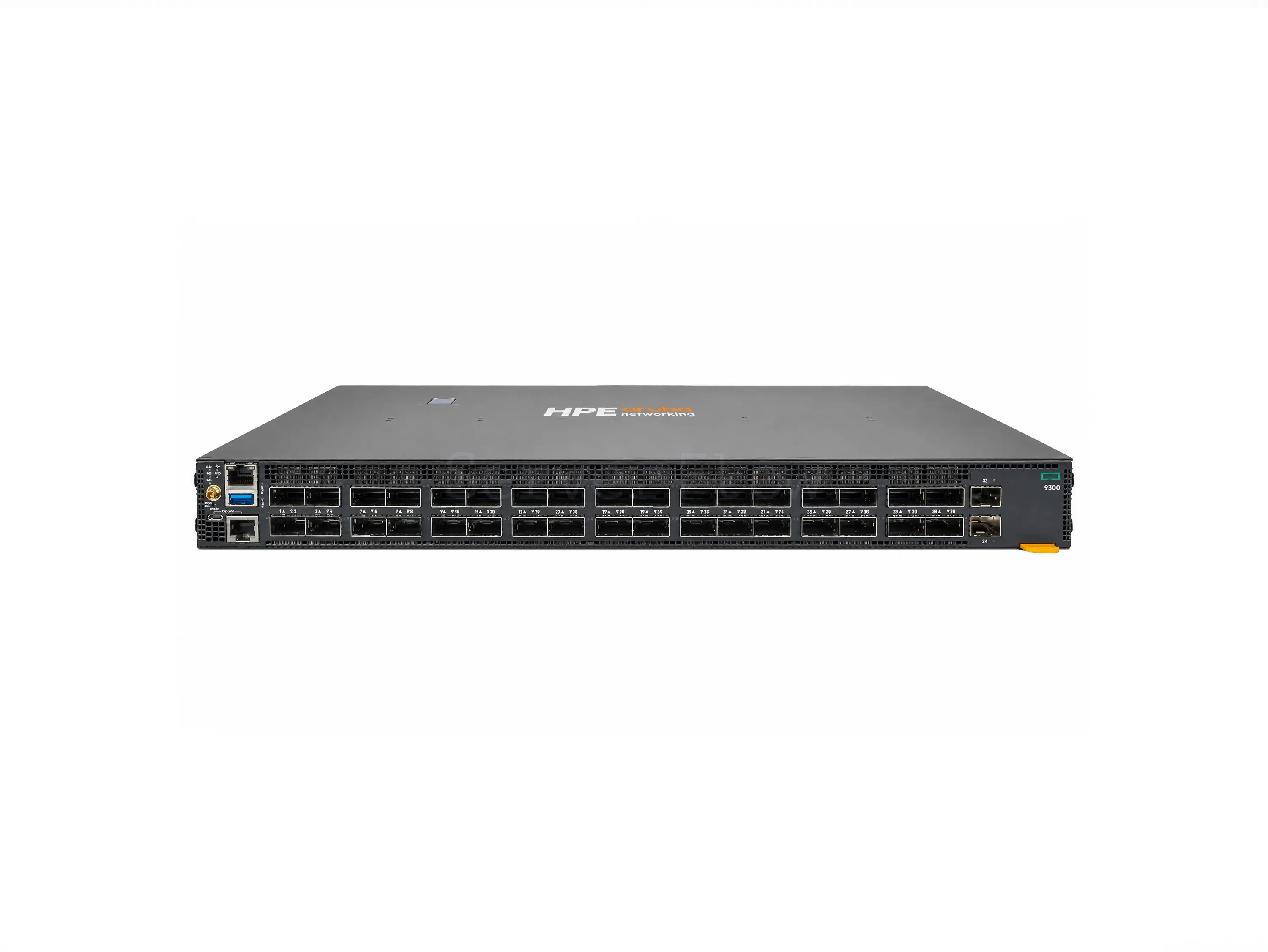 Коммутатор HPE Aruba CX 9300S-32C8D (32x QSFP28 100 Гбит/с, 8x QSFP-DD 400 Гбит/с) [S0F87A]