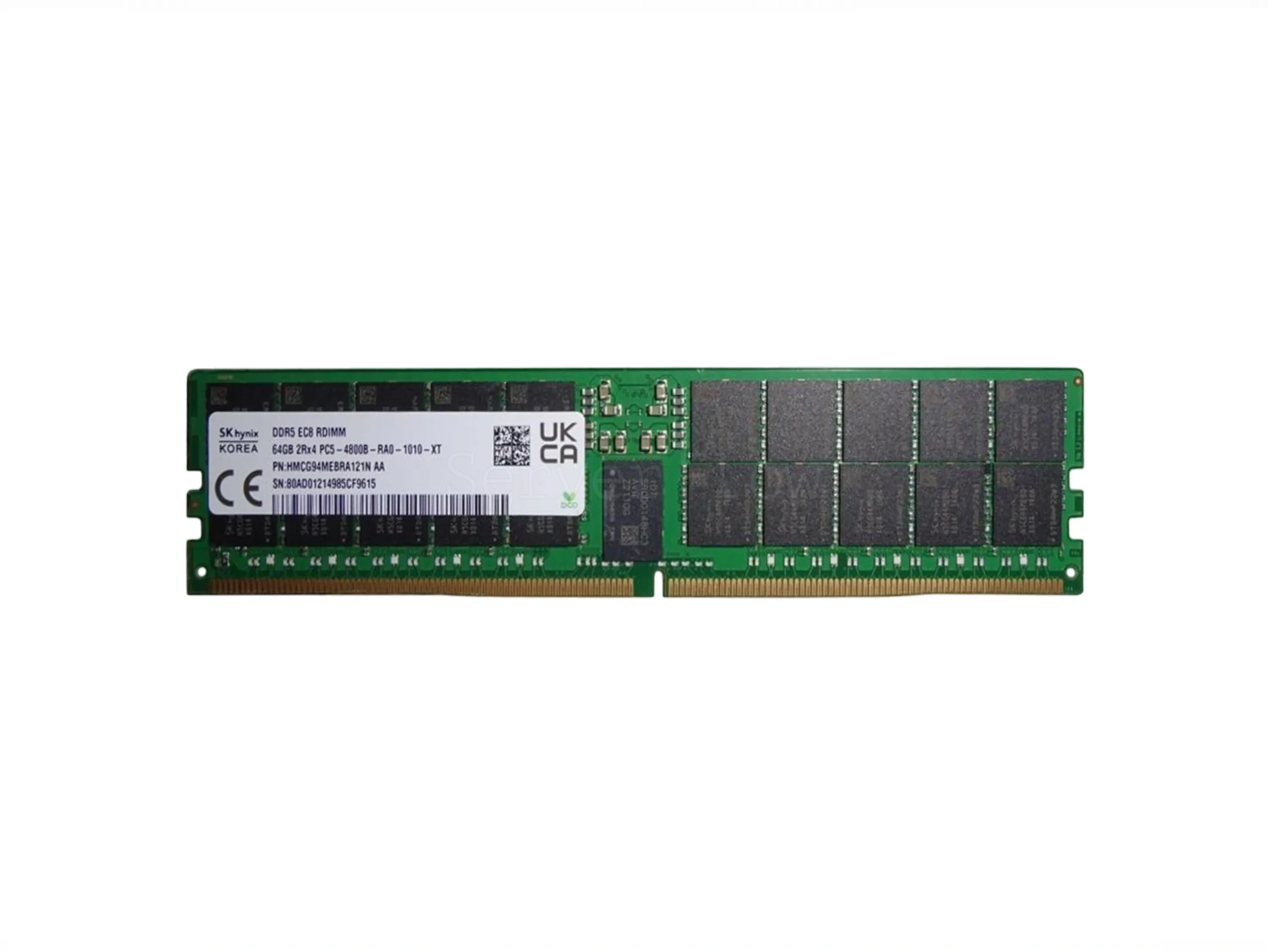 Оперативная память 64GB DDR5 ECC REG SK Hynix 4800Mhz 2Rx4 [HMCG94AEBRA]