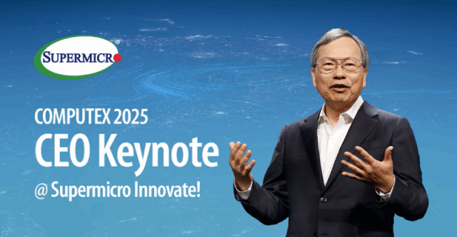 Supermicro на Computex 2025: серверные новинки на открытии конференции