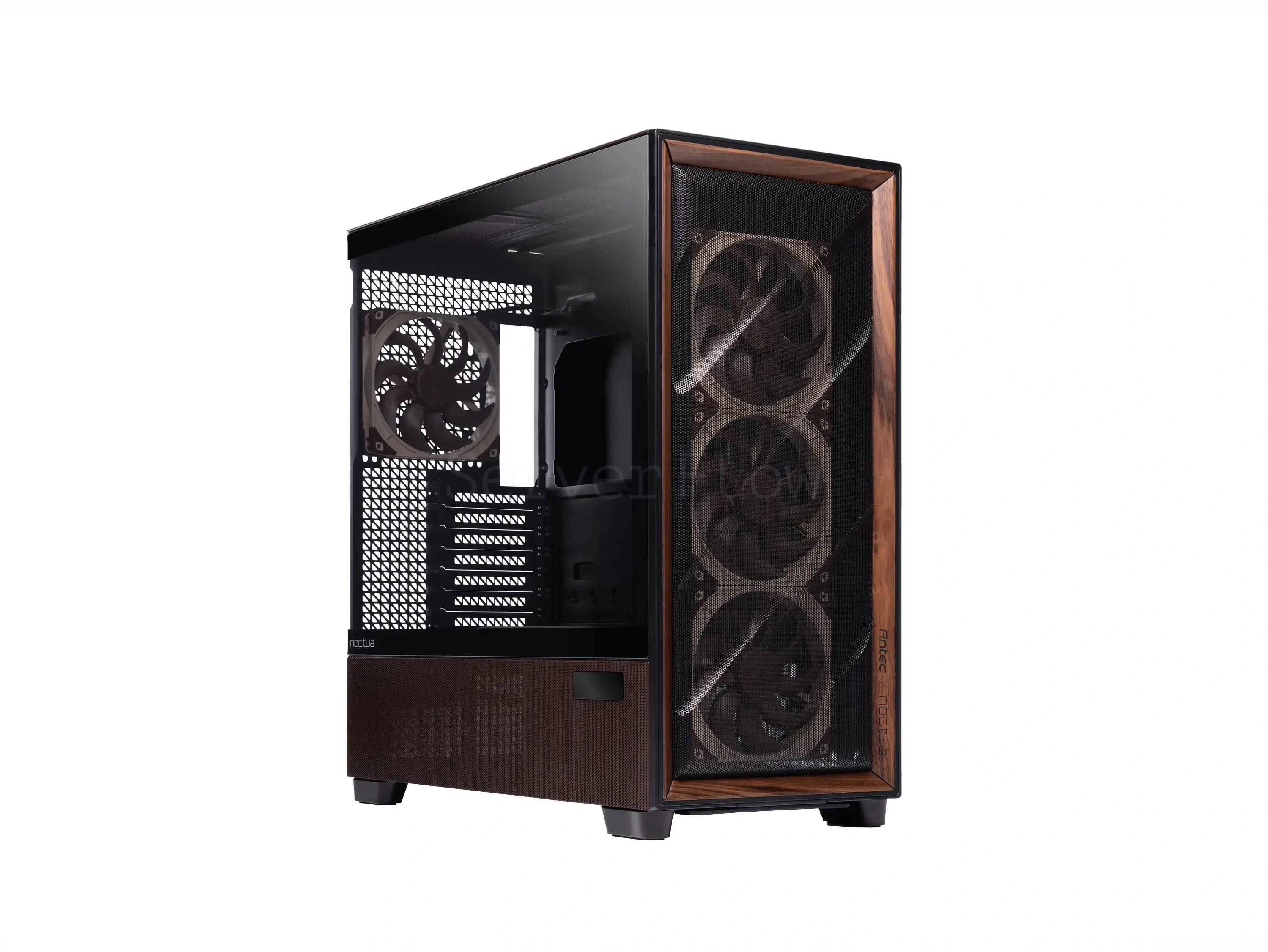 Корпус Antec Flux Pro Noctua Edition (Full-Tower, 1 LFF)