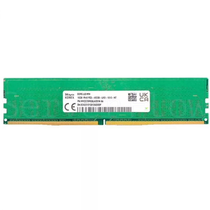 Оперативная память 16GB DDR5 UDIMM SK Hynix 4800Mhz 1Rx8 [HMCG78MEBUA081N]