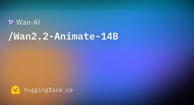 Релиз Wan2.2-Animate-14B: компактная и мощная LLM для создания анимаций