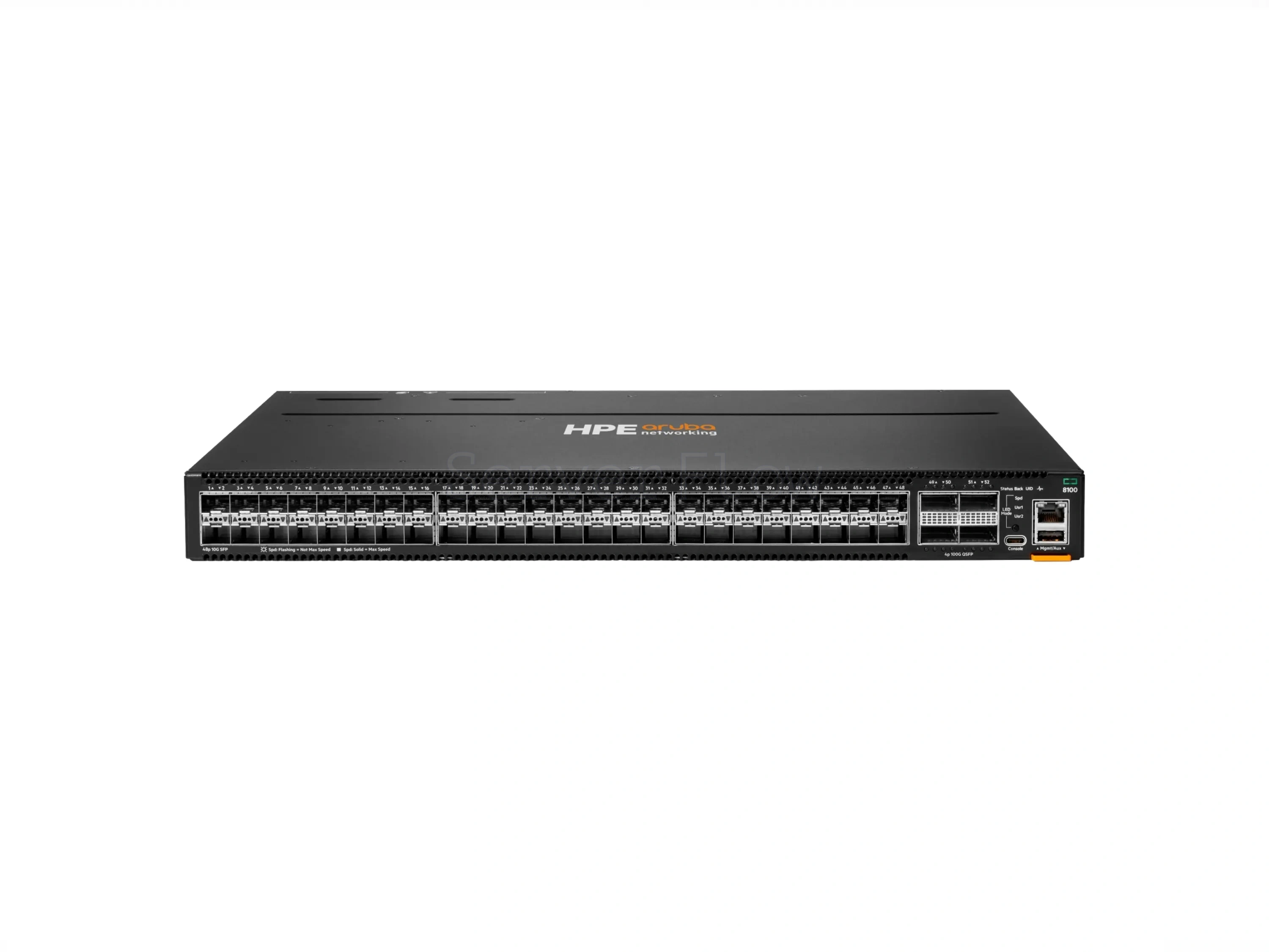 Коммутатор HPE Aruba CX 8100 (48x SFP+ 10 Гбит/с, 4x QSFP28 100 Гбит/с) [R9W91A]