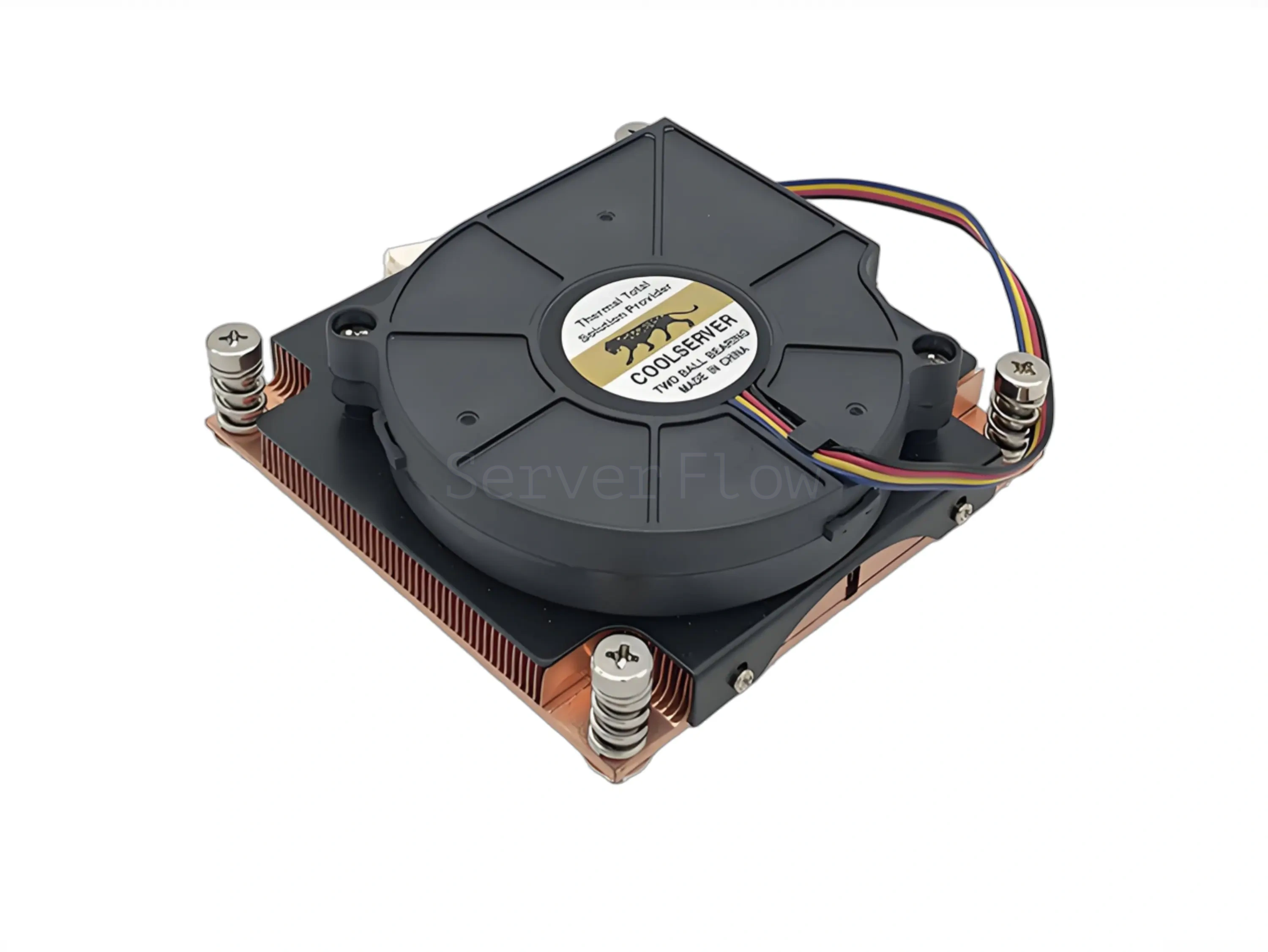 Кулер COOLSERVER CS-2011-1U3C-S (1U, Active, LGA2011 Square, 110W)