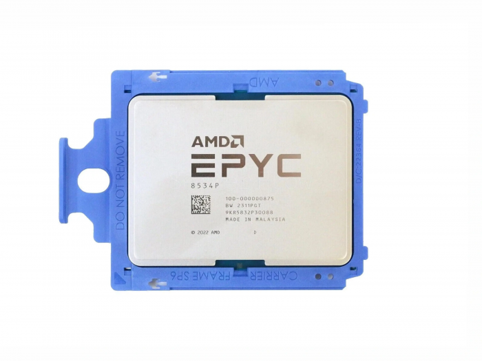Процессор AMD EPYC 8534P (64c/128t, 2.3GHz-3.1GHz, 200W)