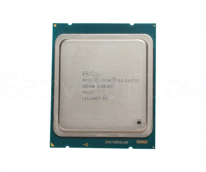 Процессор Intel Xeon E5 2667v2 (8c/16t, 3.3GHz-4.0GHz, 130W)